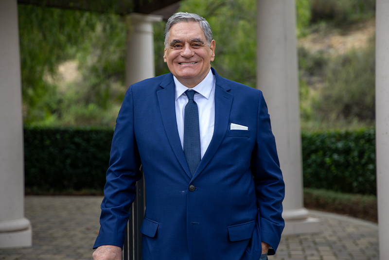 Redland Family Dental Care patient Michael smiling outside